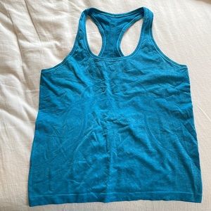 [Lululemon] blue Racerback Tank Top—Size 12